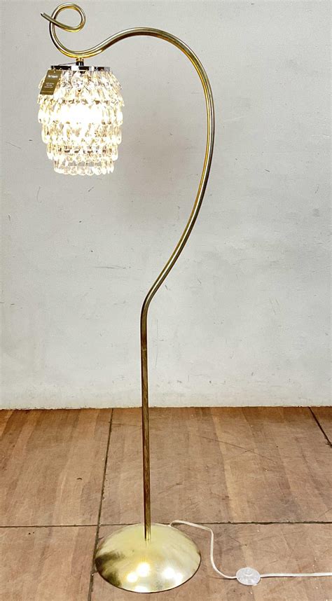 Lot - Pier 1 Imports Swirls & Drop Floor Lamp