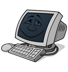 Image result for Desktop Computer Cartoon