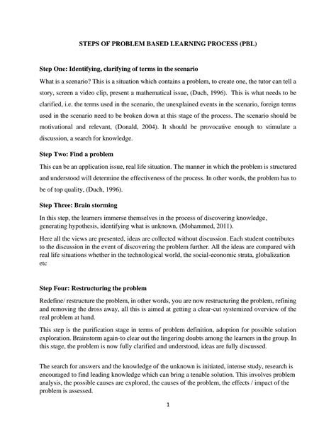 Problem Based Learning Process 的图像结果