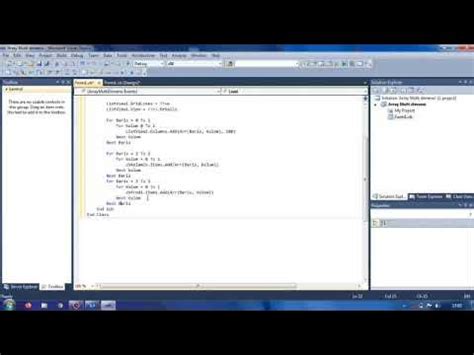 Image result for Array Visual Basic 2010 Tutorial