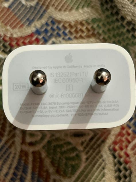 Apple Original 20W Adapter For iPhones / 20W Original Charger – Aprozone