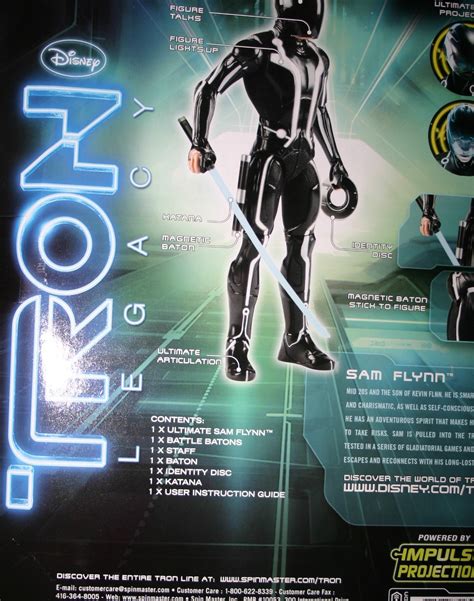Tron Legacy Sam Flynn Toy