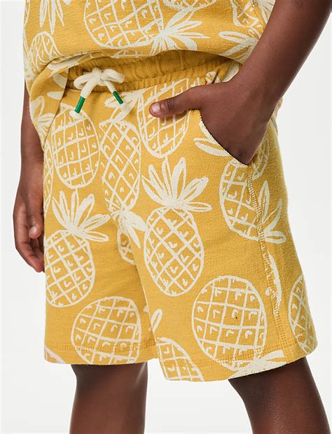 Buy 2pc Pure Cotton Pineapple Outfit (2-8 Yrs) at Marks & Spencer