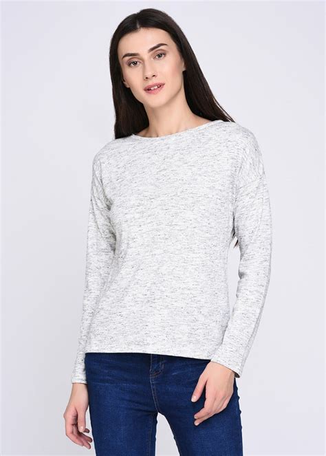 Get Textured Drop Shoulder Winter Top at ₹ 399 | LBB Shop