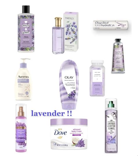 Use these products if you want to smell like lavender !! | Lavender skin care, Lavender body ...