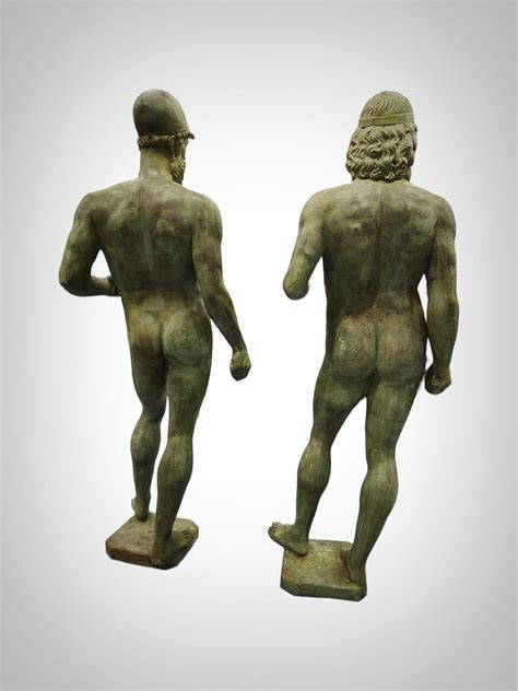 Pair of Life-size Bronze Sculptures of the Riace Warriors 200 CM For ...