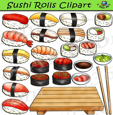 Free sushi images clip art, Download Free sushi images clip art png ...