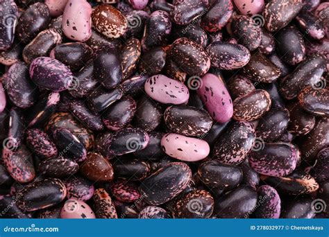 Many Dry Kidney Beans As Background, Top View Stock Image - Image of ...