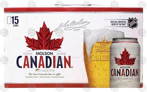Groceries-Express.com Product Infomation for Molson Canadian lager beer ...