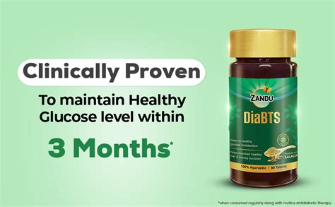 Buy Zandu Dia-BTS Tablets - Clinically Proven to Help Manage healthy ...