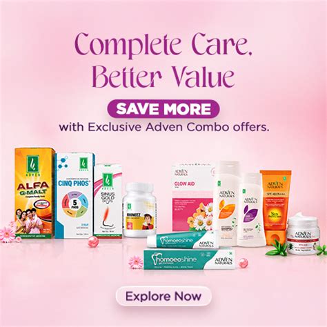 Adven Homeopathic Medicines & Natural Wellness Products Solutions