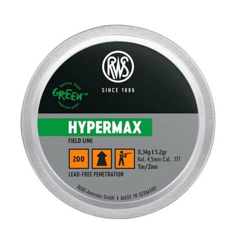 RWS HYPERMAX 0,34g/5,2gr, 12,95