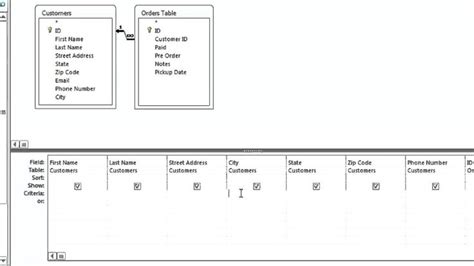 Image result for Access Multi Table Queries