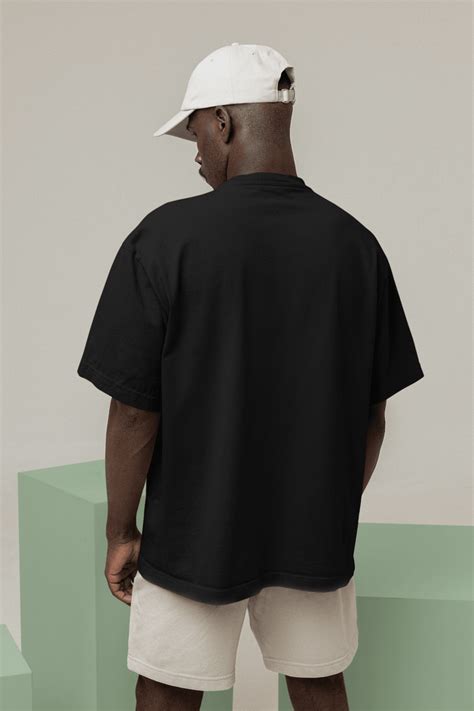 Basic Oversized T-shirt - Black – OneCloth