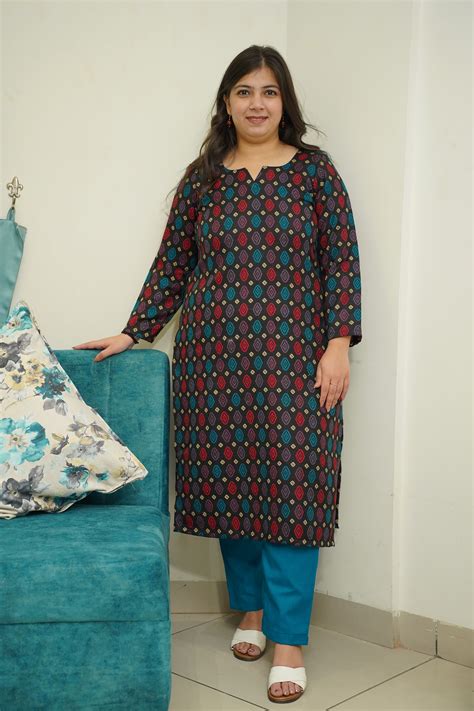 Shop Plus Size Woollen Kurta Sets at Apella