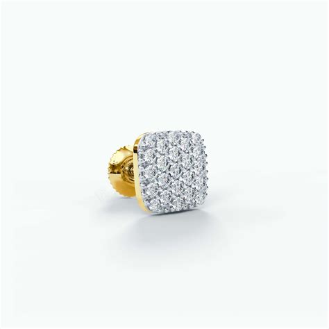 Buy Aeris CZ Stud Earring (Single Piece) in 925 Sterling Silver with ...