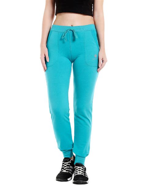 Buy Bodyactive Women Turquoise Trackpant-LL5-TURQ Online | Bodycare