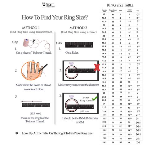 How to check Indian ring size? – Woke Collection