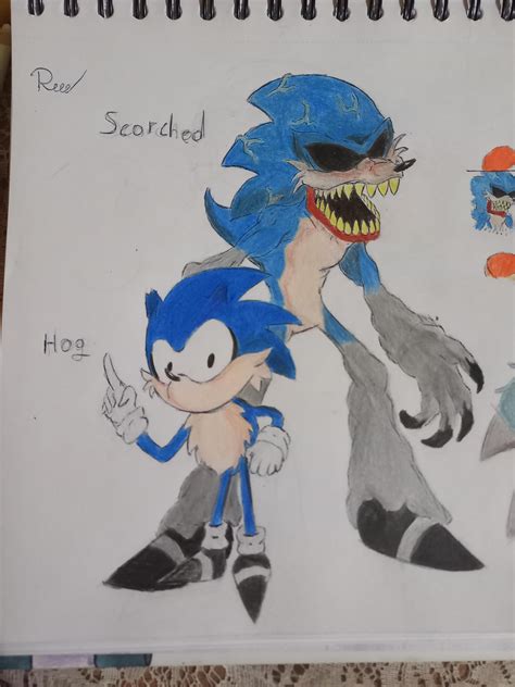 Greetings everyone,i recently made these fan arts of Hog and Scorched ...