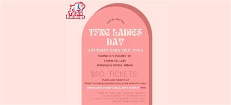 TFNC Ladies Day 2023, 9-19 Hastie St, Tatura VIC 3616, Australia, 22 ...