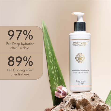 Vedicderm Psoriasis Cream with 2% Bakuchi Extract – VEDICDERM