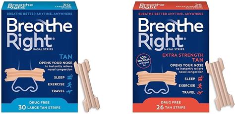 Breathe Right Original Nose Strips to Reduce Snoring India | Ubuy