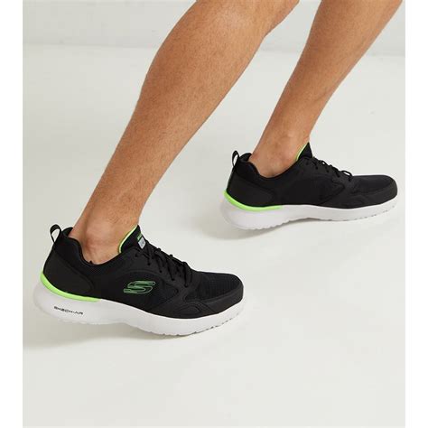 Skechers Skech - Air Dynamight fekete férfi cipő