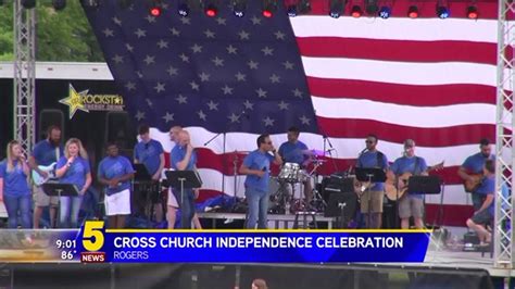 Ninth Annual Fireworks At The Crosses At Cross Church In Rogers ...