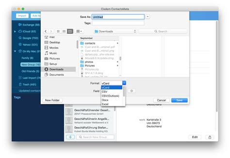 Image result for Create vCard File