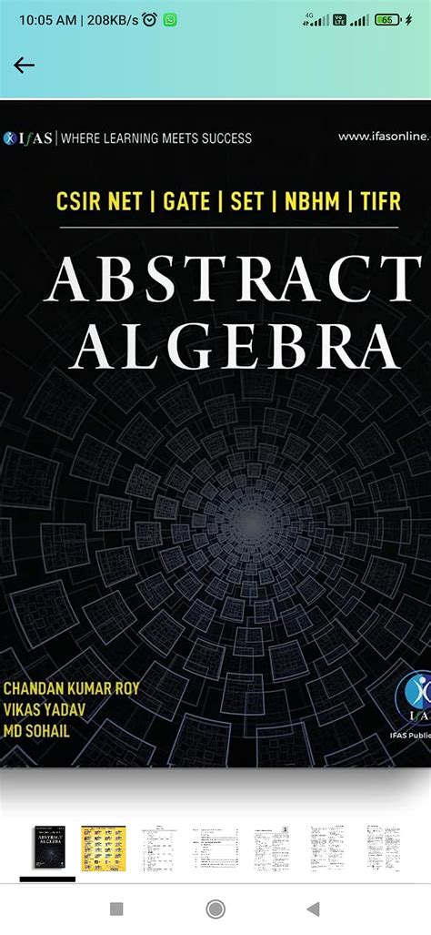 CSIR NET Mathematics Linear Algebra Theory Book With Practice Questions ...