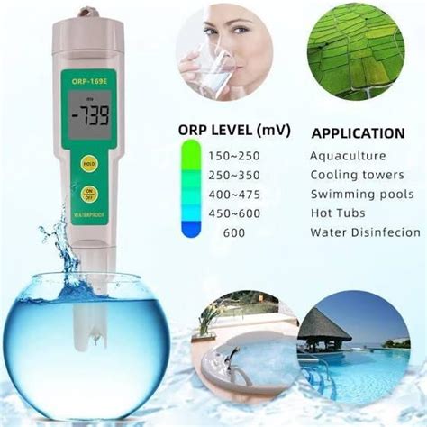 Professional ORP Meter 169E – Oxidation Reduction Potential Water ...