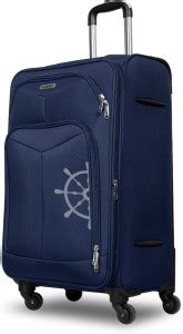NOVEX Cayon Expandable Check-in Suitcase 4 Wheels - 24 inch Blue ...