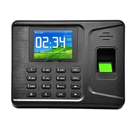BIO ROLES FINGERPRINTS RECOGNITION ATTENDANCE SYSTEM : Amazon.in ...