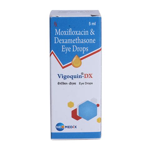 Vigoquin-Dx Eye Drops 5ml Price, Uses, Side Effects, Composition ...