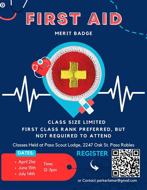 First Aid Merit Badge Class - Worksheets Library