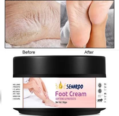 SENAROO feet crack heel repair cream Smooth Foot 50g Price in India ...