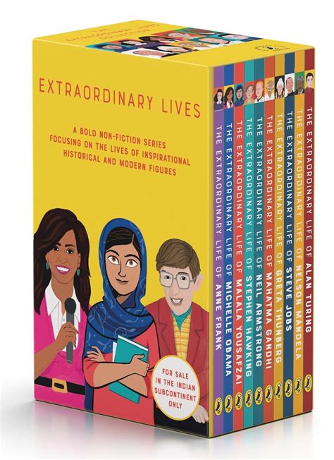 Buy The Extraordinary Lives 10 Books Boxset: A Treasury of 10 Brilliant ...