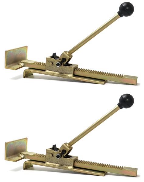 QWORK Flooring Jack, 2 Pack Professional Hardwood Flooring Jack and ...