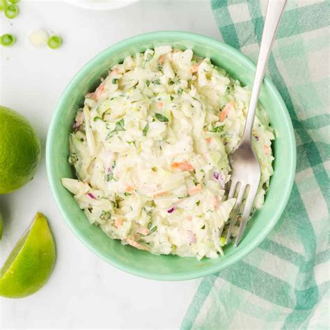 Cilantro Lime Coleslaw | Smells Like Delish