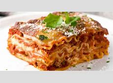 Meat Lasagna with Ground Beef and Pork Sausage   Jessica Gavin