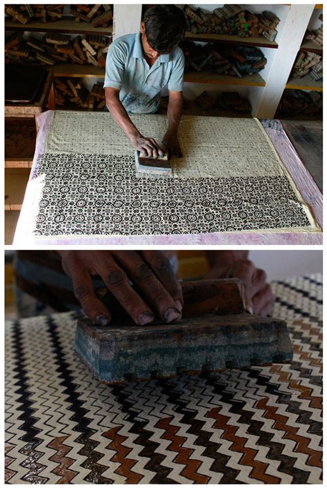 D'source Making Process | Ajrakh Block Printing - Kutch, Gujarat | D ...