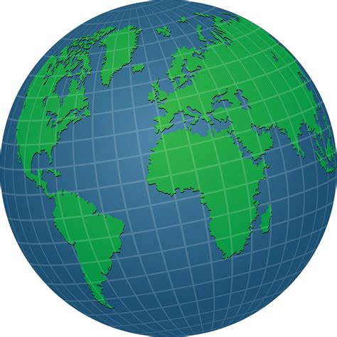 Globe Clipart Globe Template Printable For Kids