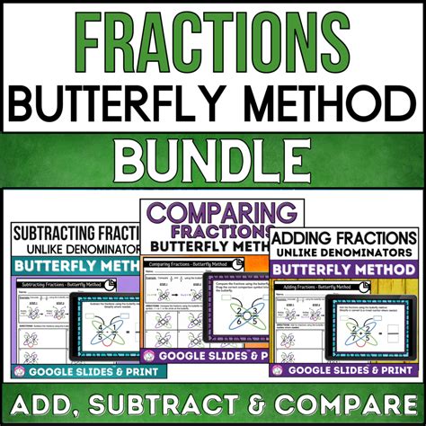 Image result for Butterfly Method Adding Fractions