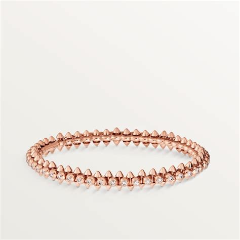 Clash de Cartier bracelet, medium model, diamonds