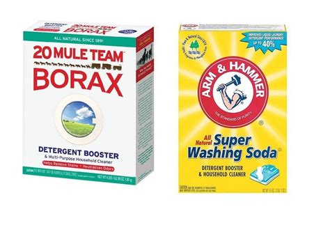 Borax Mule Team Borax, Arm And Hammer Super Washing Soda Variety Pack ...