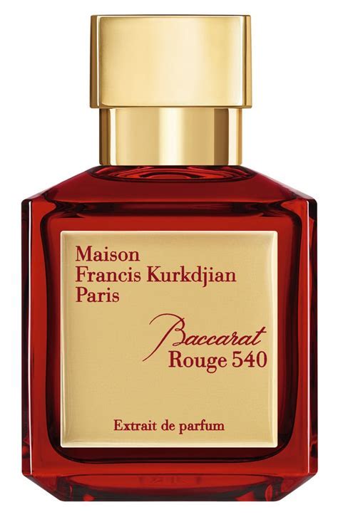 maison francis kurkdjian paris baccarat rouge 540 extrait de ...