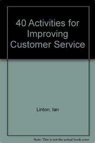 Buy 40 Activities for Improving Customer Service Book Online at Low ...