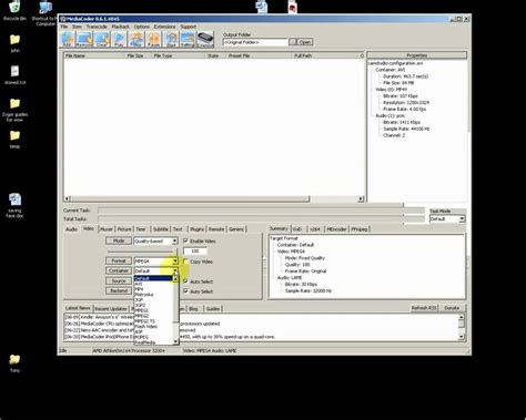 Image result for Tutorial MediaCoder
