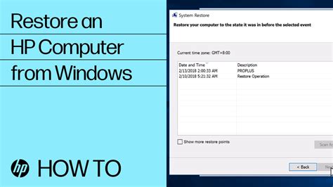 Image result for How to Restore Computer HP