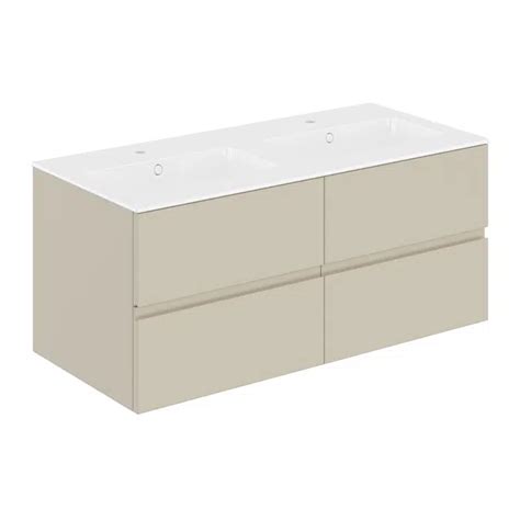 BIM objects - Free download! MOD 120,5 cm 4-drawers cabinet with glossy ...